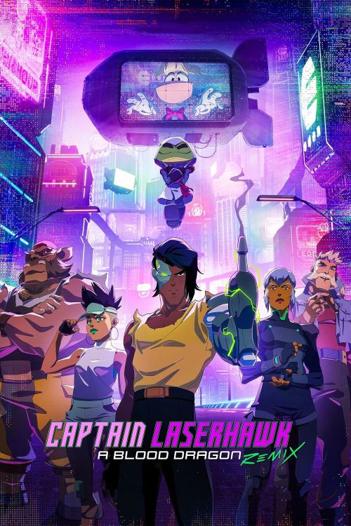 Captain Laserhawk: A Blood Dragon Remix 2023 Season 01 EP01-06 WEB-DL Dual Audio - FlixBD