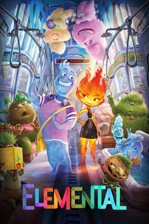 Elemental 2023 BluRay Hindi English - FlixBD
