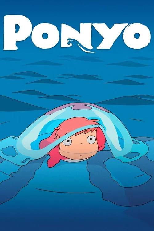 Ponyo 2008 BluRay Hindi Japanese - FlixBD